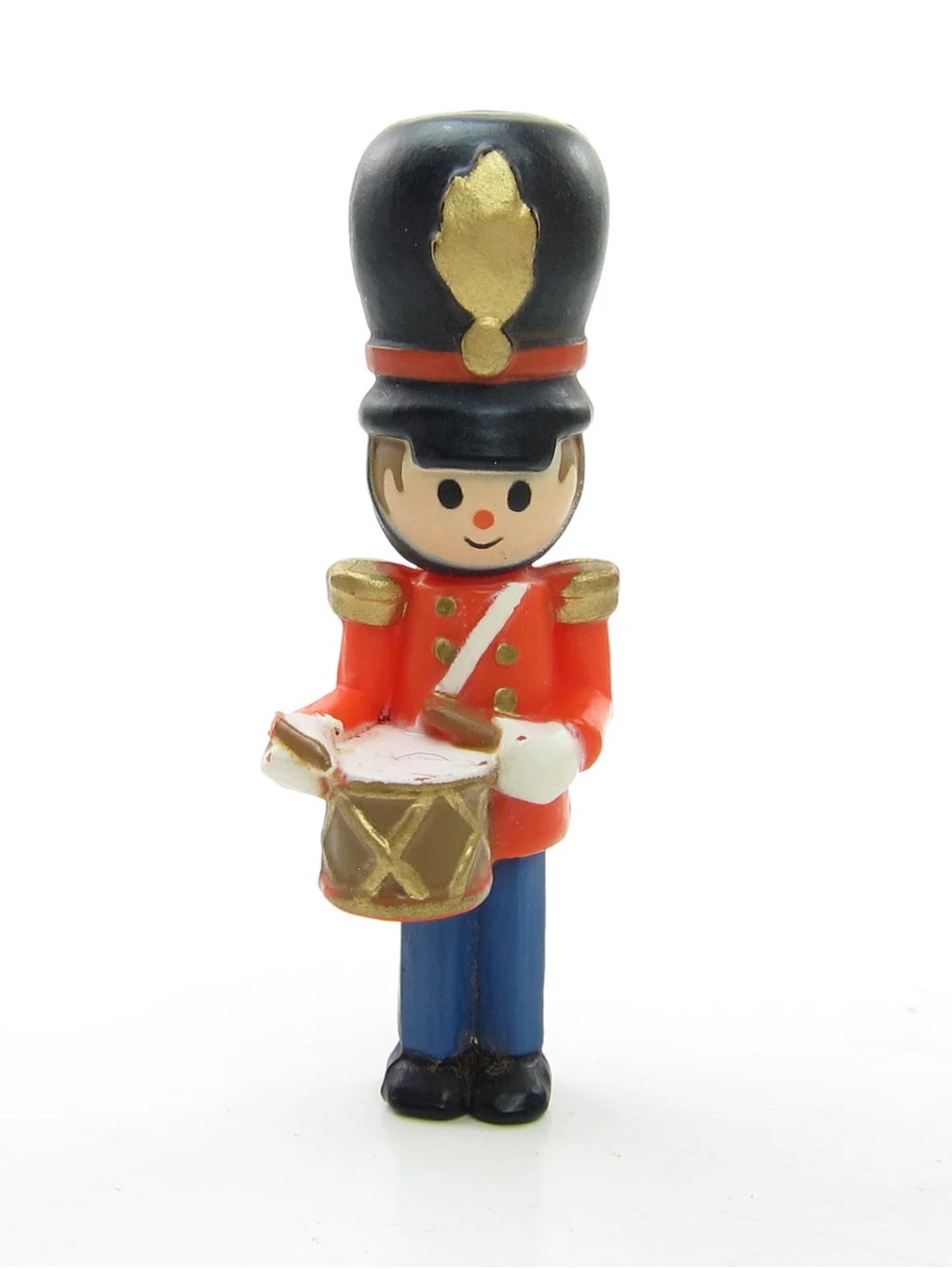 Vintage Hallmark Cards Marked Plastic Toy Soldier Drummer Christmas Holiday Pin